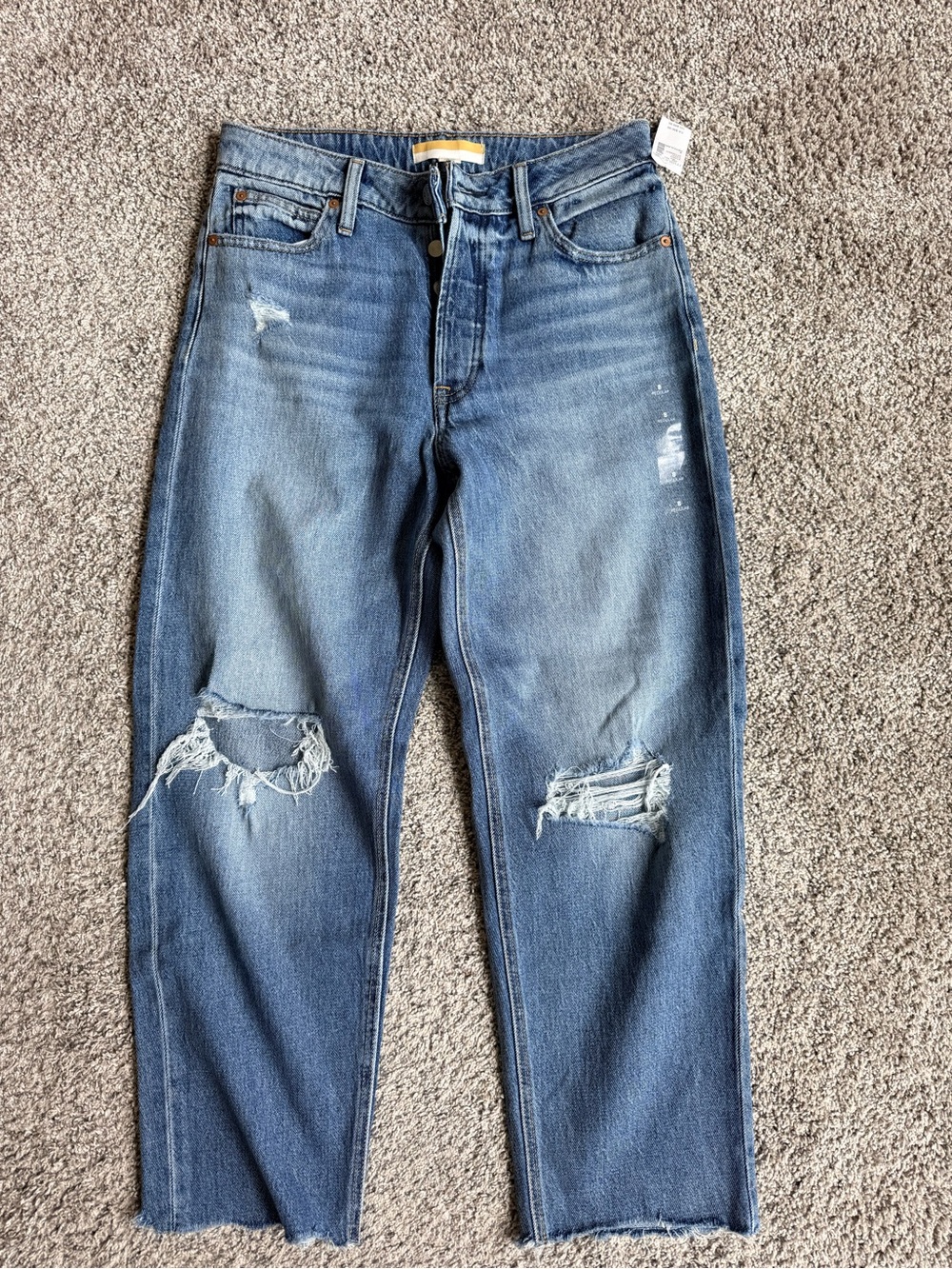 Maurices Mid-Blue Straight Leg Jeans